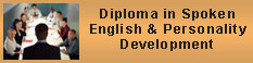 Diploma in Spoken English & Personality Development